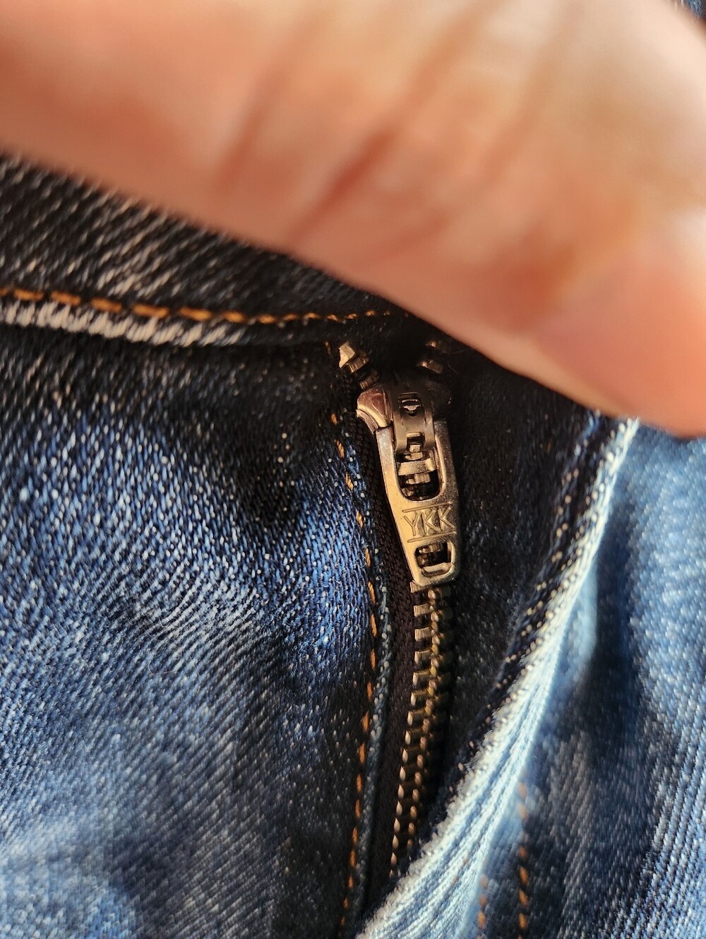 Diesel D-Joy 009VY High Rise Slim Tapered Denim Jeans Blue Wash W26 Like New Y2K - Picture 13 of 15